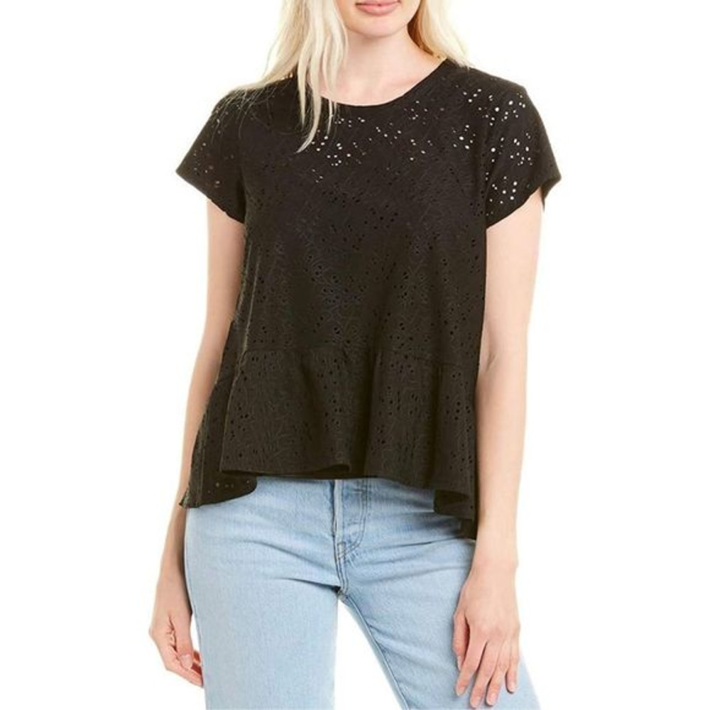 Nanette‎ Nanette Lepore Eyelet embroidered Peplum